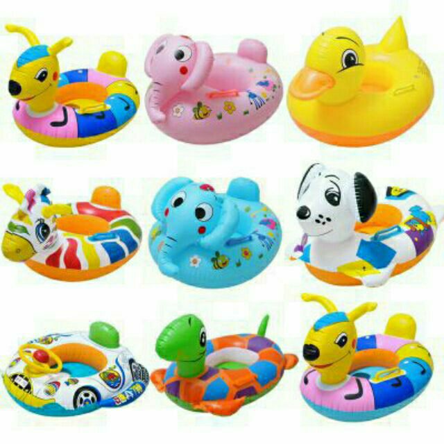 Phao thú xỏ ngón cho bé