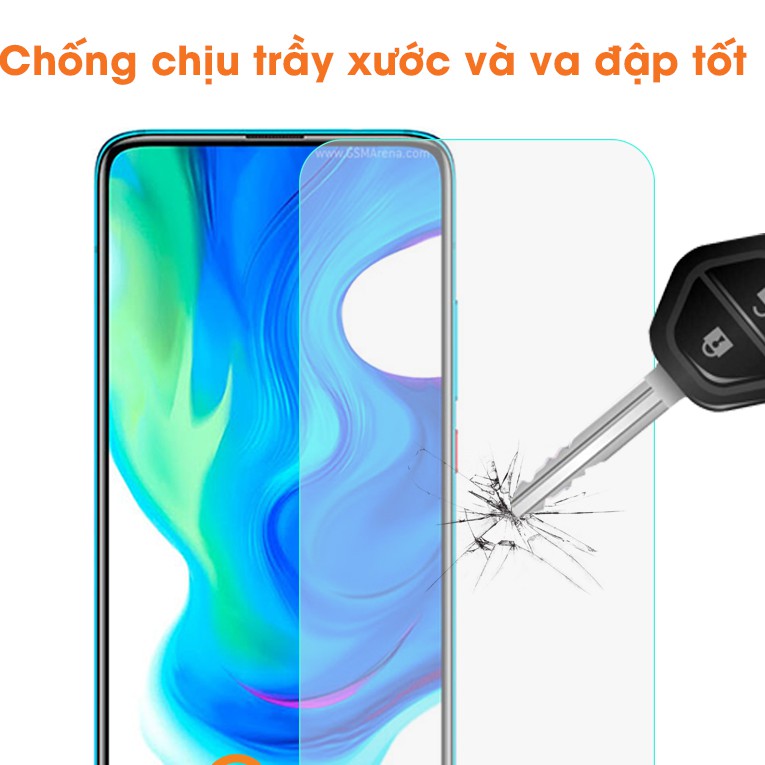 Kính cường lực Xiaomi Poco F2 pro, tặng kèm khăn lau màn hình