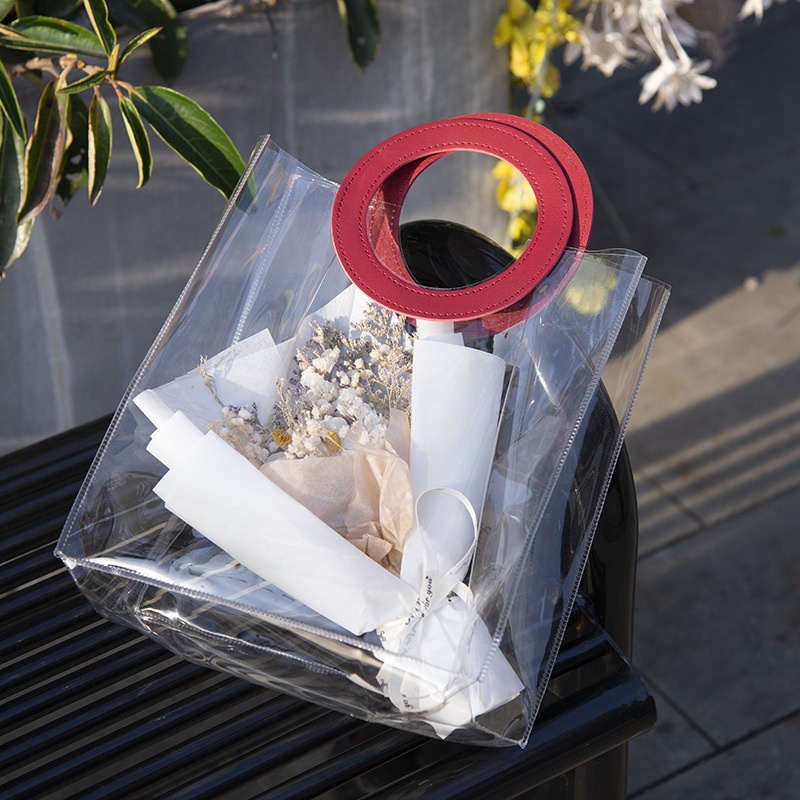 Túi tote trong suốt chống thấm nước làm quà cưới tiện dụng