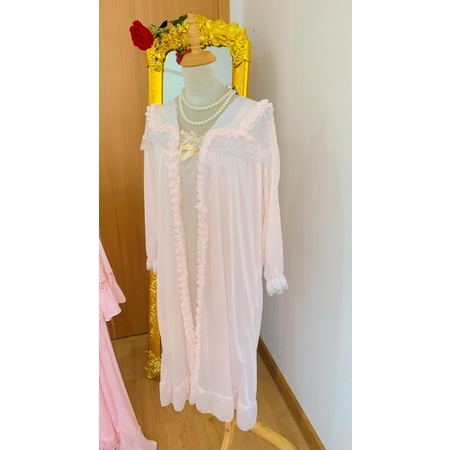 Choàng ngủ tiểu thư kèm váy