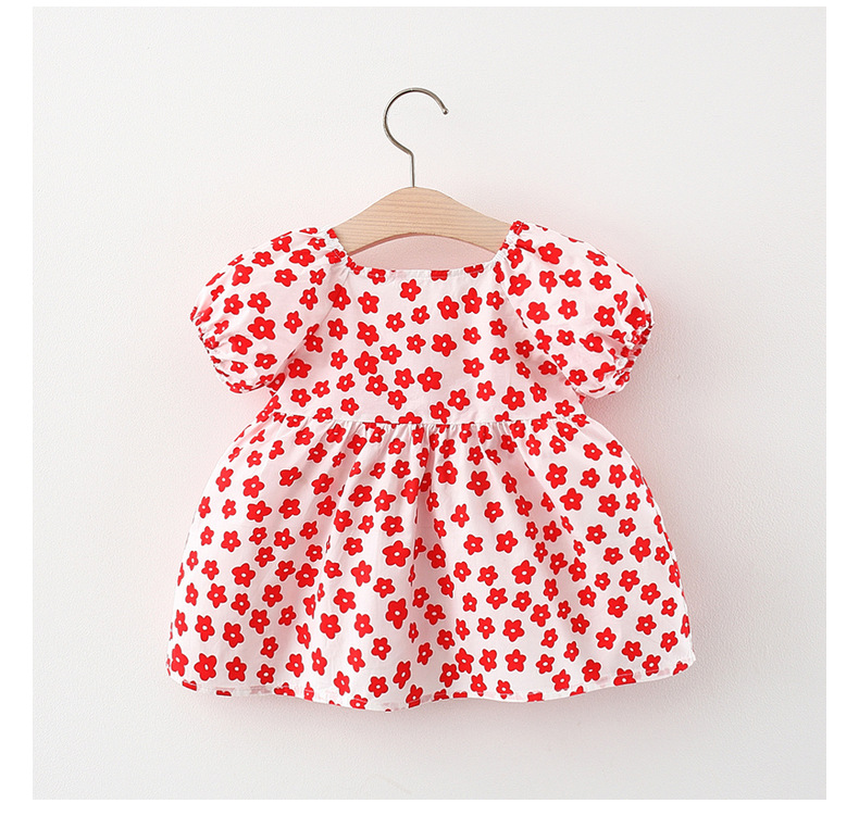 Soffnybaby Đầm Công Chúa Phong Cách Hàn Quốc Thời Trang Cho Bé Gái