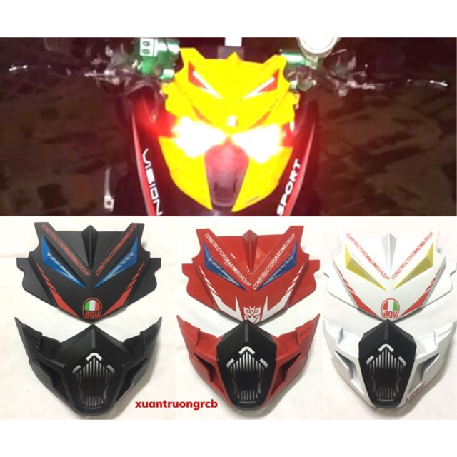 Combo khủng mào ex+ khẩu trang winner nắp xe điện