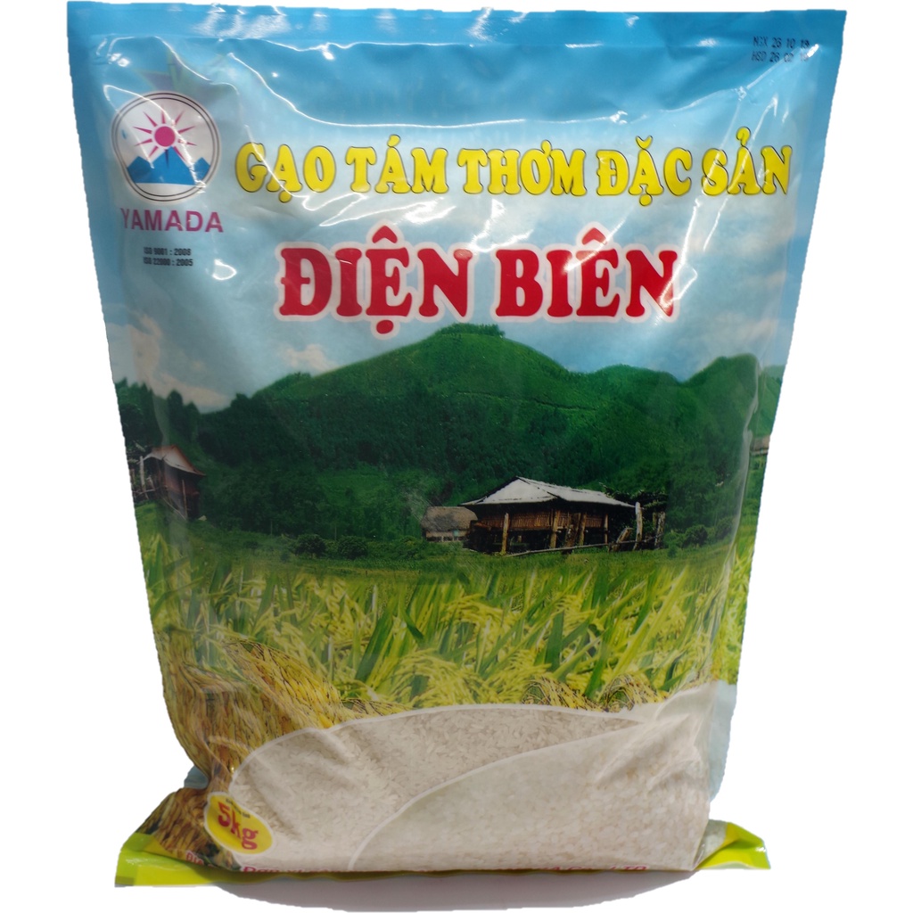 Gạo tám thơm đặc sản Điện Biên 5Kg - Thái Dương