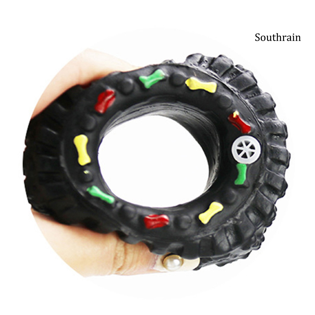 Đồ Chơi Gặm Hình Bánh Xe Cho Thú Cưng