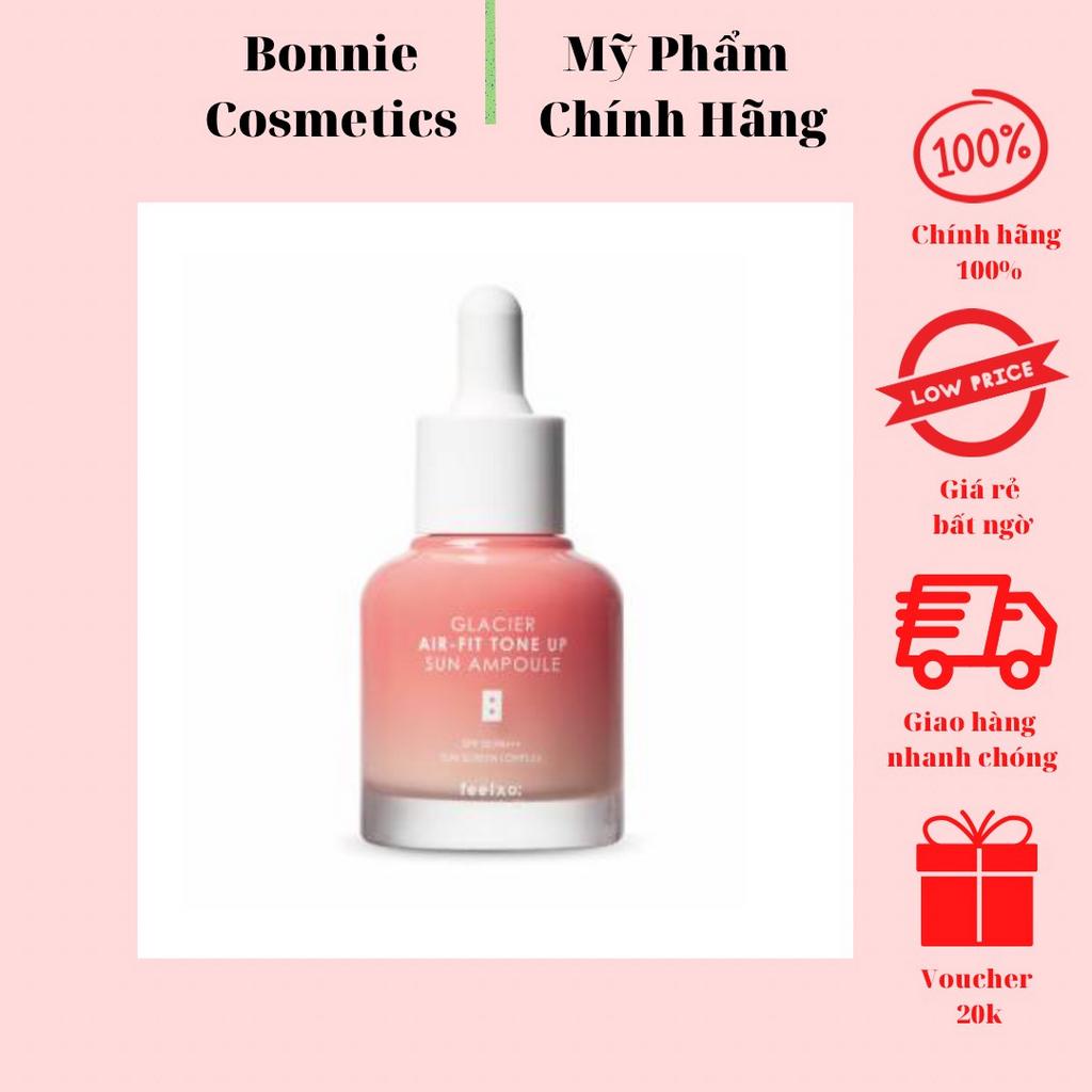 Tinh Chất Chống Nắng, Nâng Tone Feelxo Glacier Air- Fit Tone Up Sun Ampoule 30ml