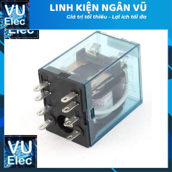 Rơ le (relay) trung gian omron HH54P/MY2-J 12V, 24V, 220V 8 chân-14 chân