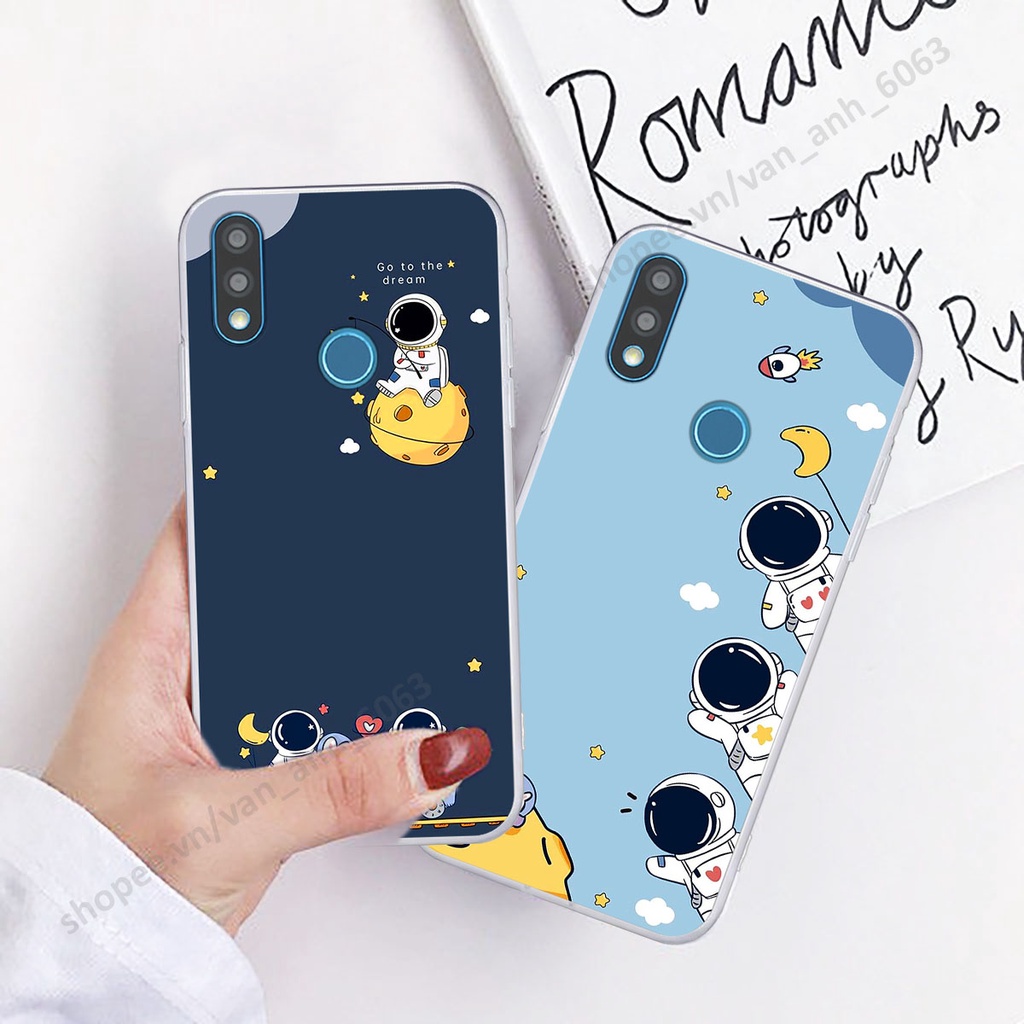 Ốp Vsmart Joy 2 Plus / Joy2+ hình bầu trời, phi hành gia đẹp, ốp lưng điện thoại vsmart viền dẻo cao cấp
