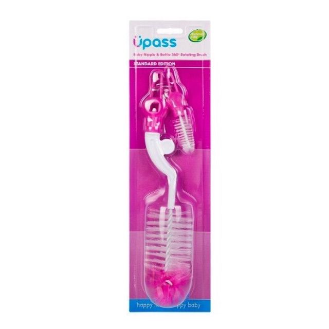Bộ cọ bình sữa Upass 360 độ