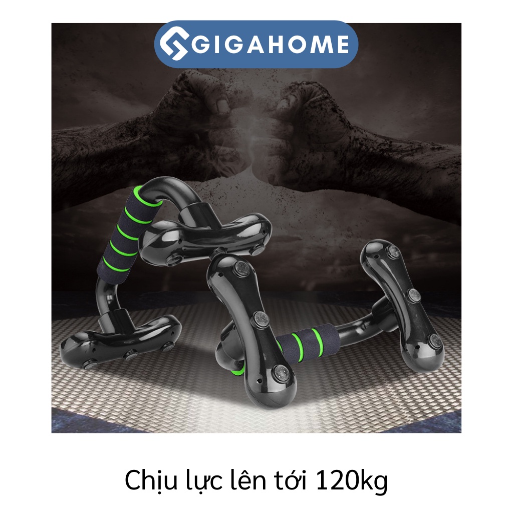 Dụng Cụ Hít Đất, Chống Đẩy Tại Nhà GIGAHOME Tập Ngực, Vai Chữ U 9380