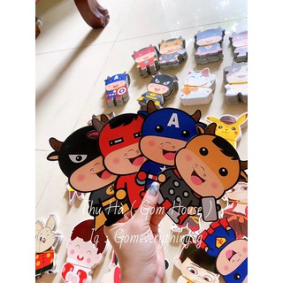 bao lì xì chibi hoạt hình xịn mix