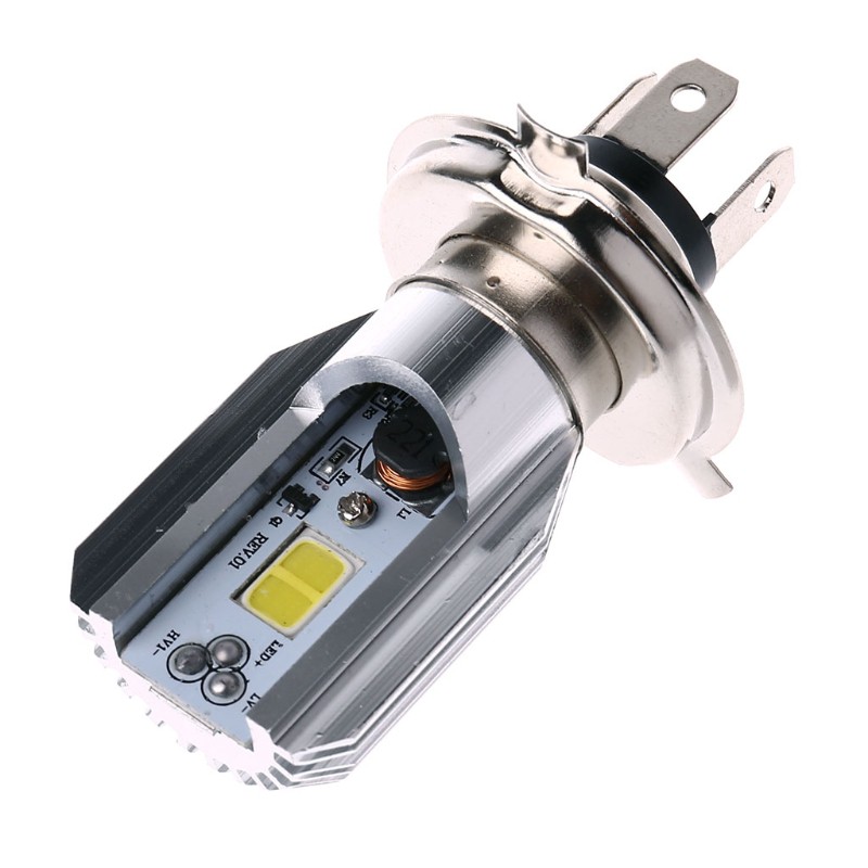 Đèn pha xe máy 12W H4 LED DC 6-80V