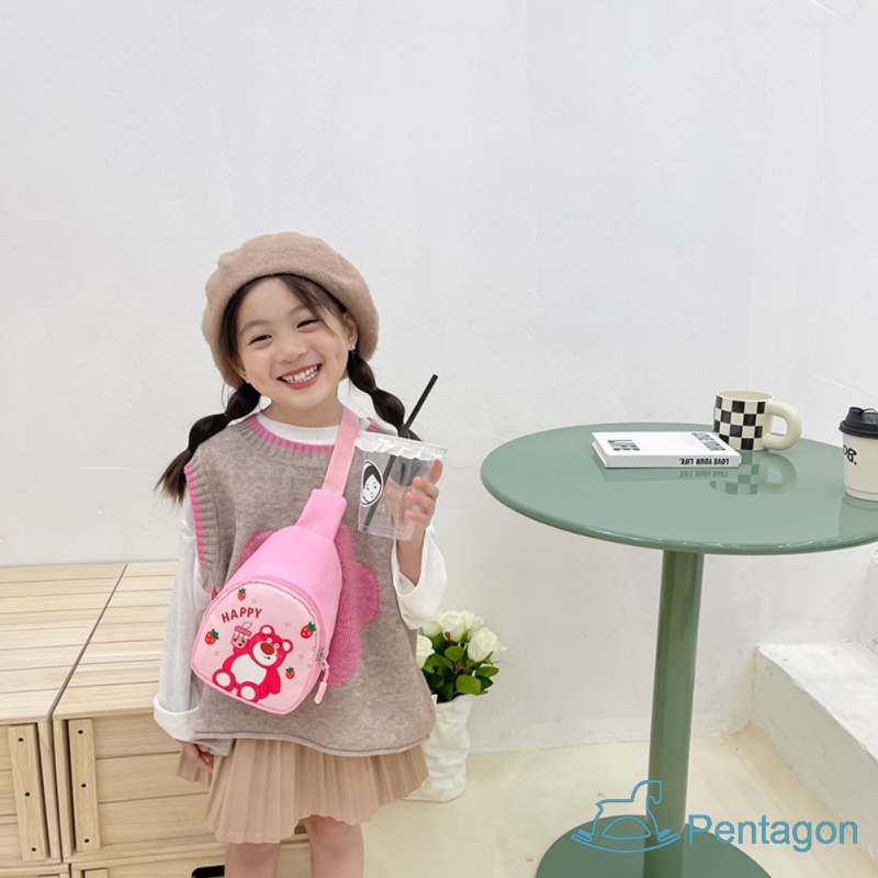 Túi Đeo Chéo Ngực Thiết Kế Dễ Thương Thời Trang Cho Bé