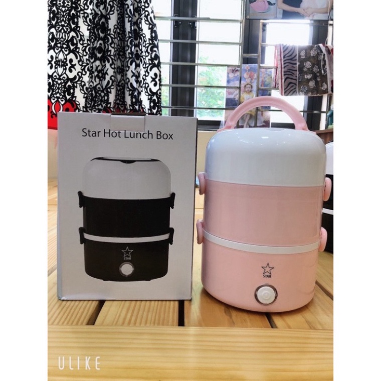 giá sỉ)Cặp lồng ủ cơm 3 tầng inox cắm điện Star đănng tiên dụng
