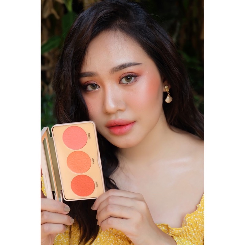 Phấn Má Hồng odbo Let’s Enjoy Blusher 3 Màu OD1-103