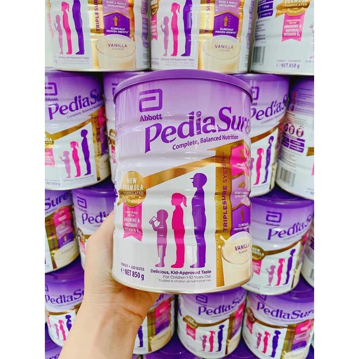 (Date 2024)Sữa pediasure Úc vị vani hộp 850g