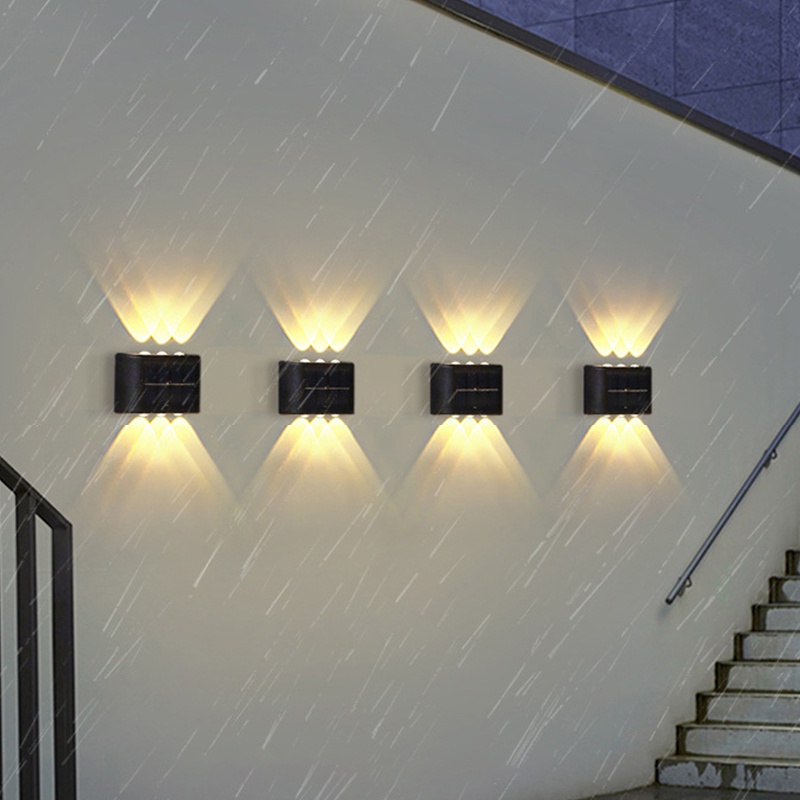 Đèn Led Năng Lượng Mặt Trời Chống Thấm Nước Chiếu Sáng Sân Vườn