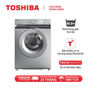 Máy giặt Toshiba inverter 10.5 kg TW-BL115A2V(SS) - Kết nối Wifi - Hàng chính hãng bảo hành 2 năm