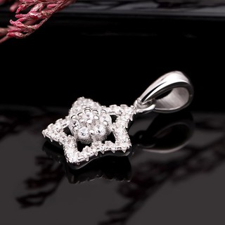 Mặt dây chuyền bạc Luxury Star