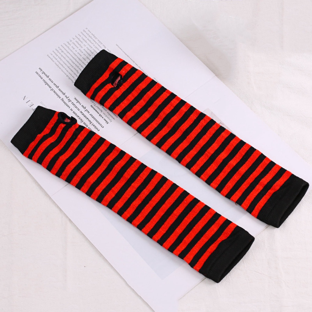 Găng tay dệt kim hở ngón giữ ấm mùa đông