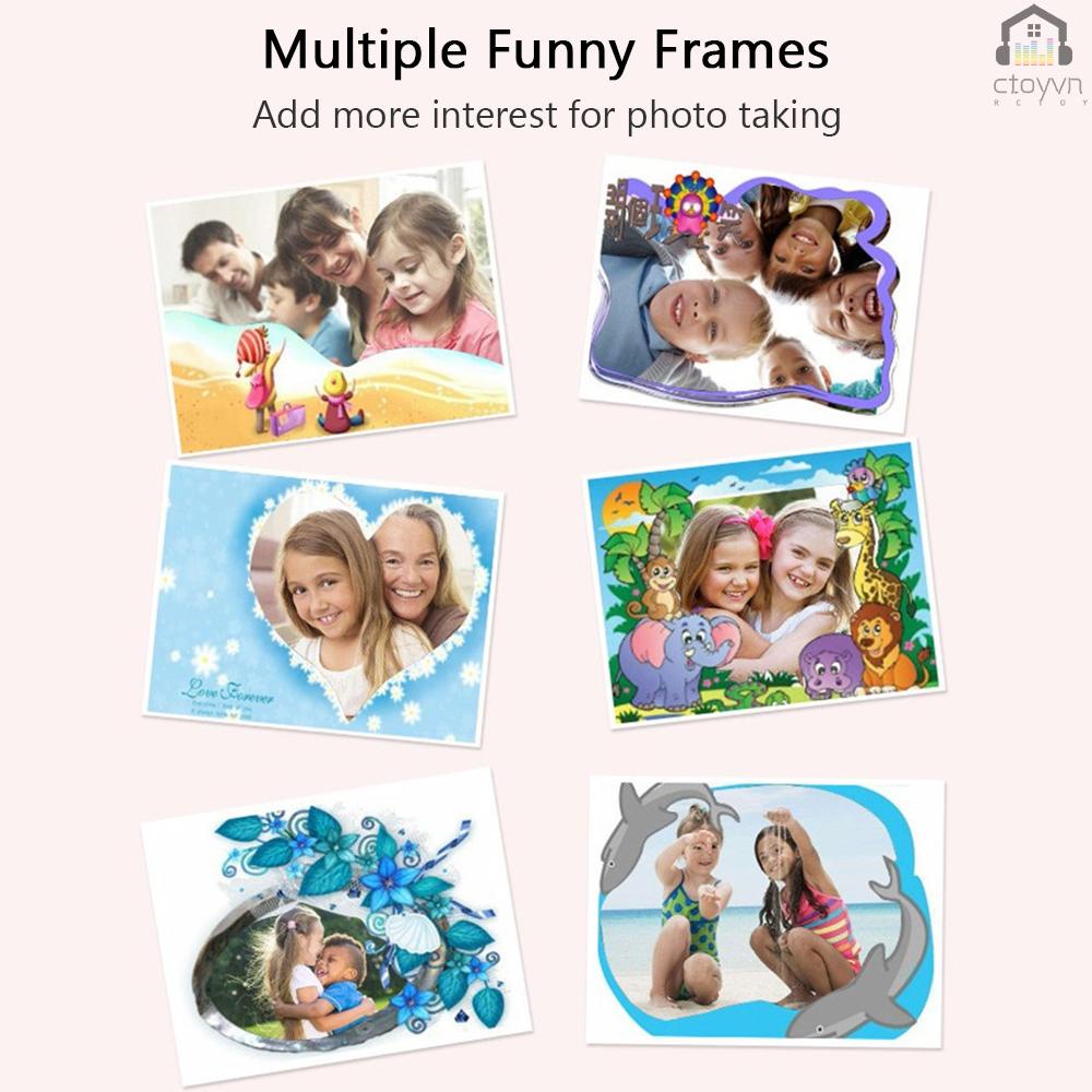 Camera kỹ thuật số mini độ phân giải cao 720P với 8 Mega Pixels 2 Inch màn hình lớn IPS cho bé
 | BigBuy360 - bigbuy360.vn