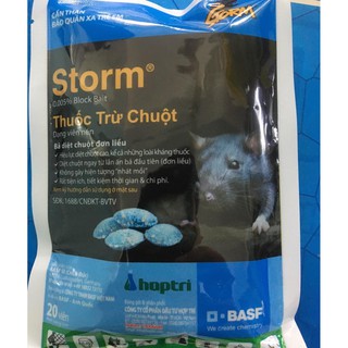 THUỐC DIỆT CHUỘT SINH HỌC STROM DẠNG VIÊN NÉN