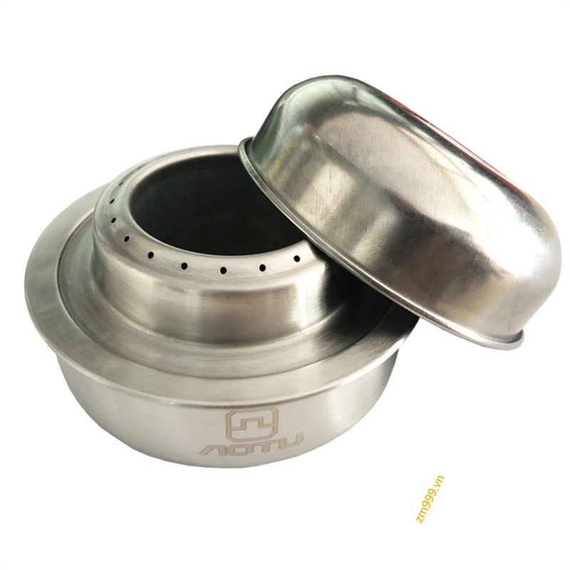 Bếp Cồn Chống Gió Sáng Tạo Bằng Thép Không Gỉ che