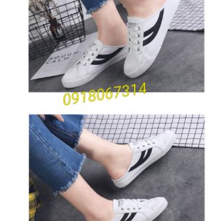 Giầy hở gót nữ