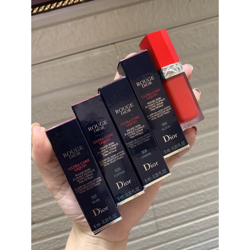 Son Kem Dior Rouge Ultra Care Liquid Màu 999 Bloom