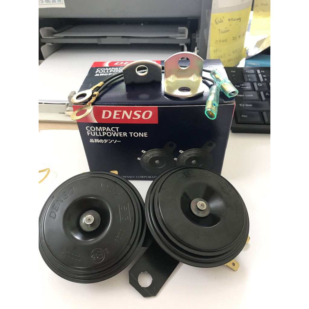 Còi đĩa 2 giắc Denso có dây