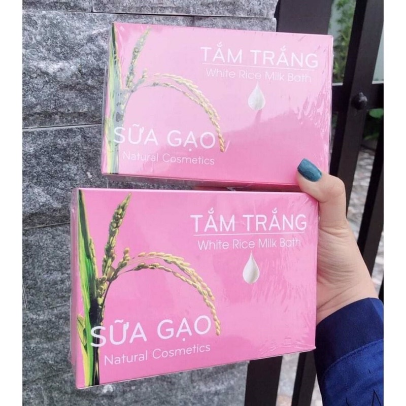 Tắm trắng sữa gạo, trắng da với dưỡng chất thiên nhiên | BigBuy360 - bigbuy360.vn