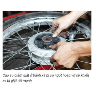 Giảm giật, Thái Wave Future Blade MITKAM MAKON ( cao su đùm giảm chấn cho nhông sên xích đĩa)
