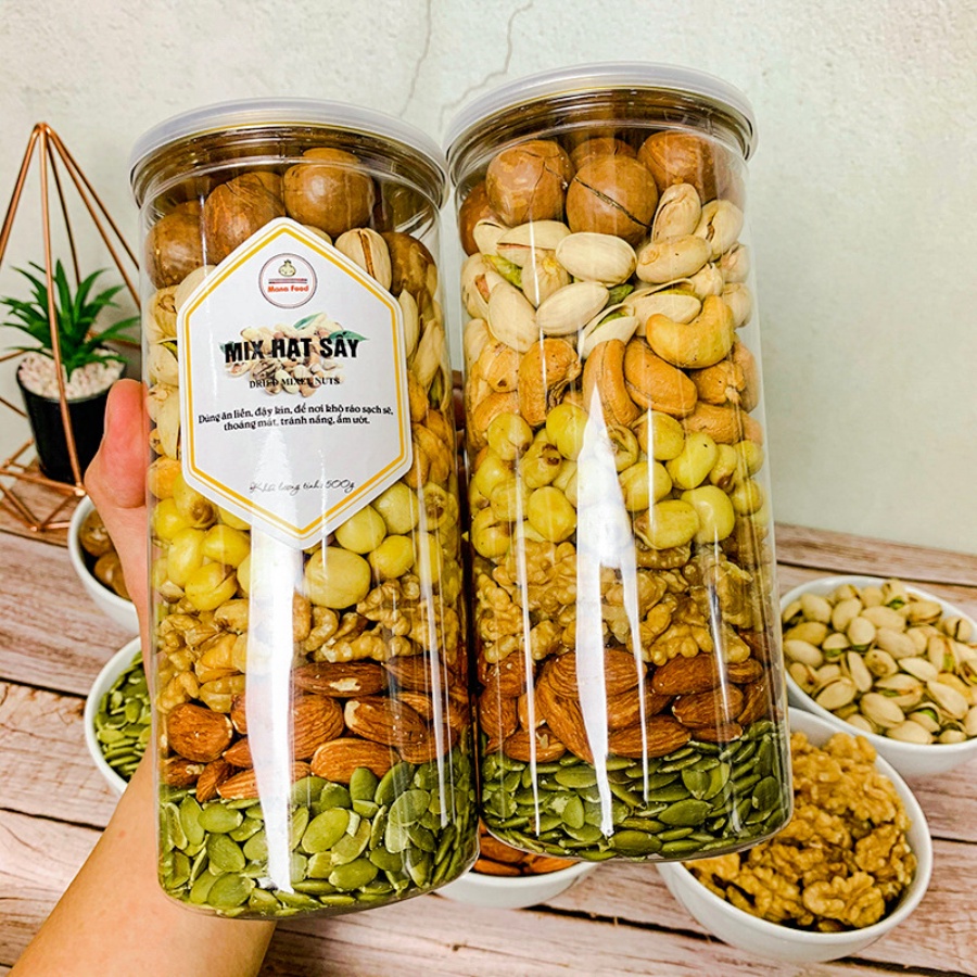 Mix 7 Loại Hạt Dinh Dưỡng Mana Food 550G