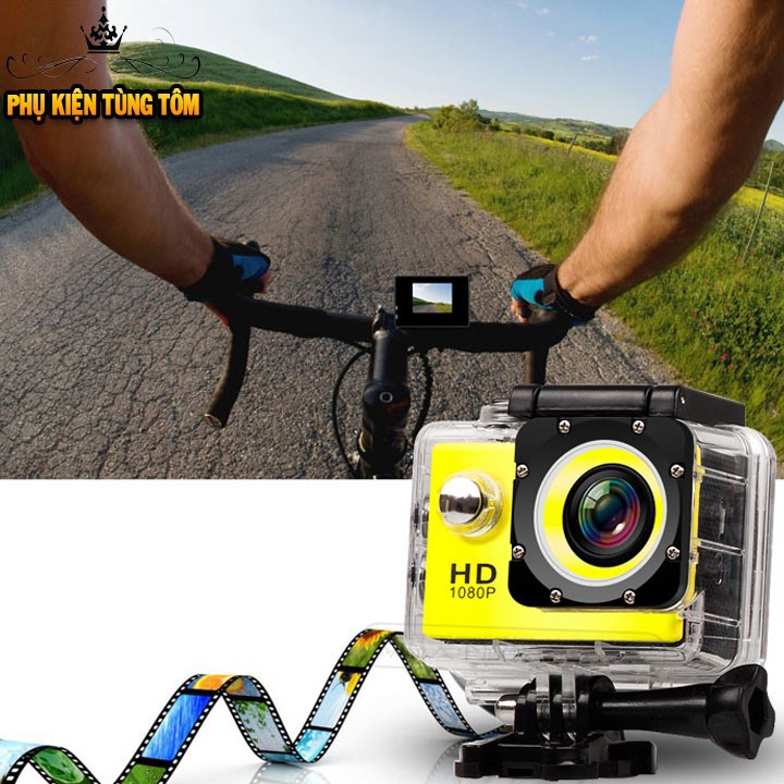 [Mã ELFLASH5 giảm 20K đơn 50K] 💥FREE SHIP 💥Camera hành trình xe máy Chống nước FULL HD 1080 Sport Cam A9 Full HD HOT | BigBuy360 - bigbuy360.vn