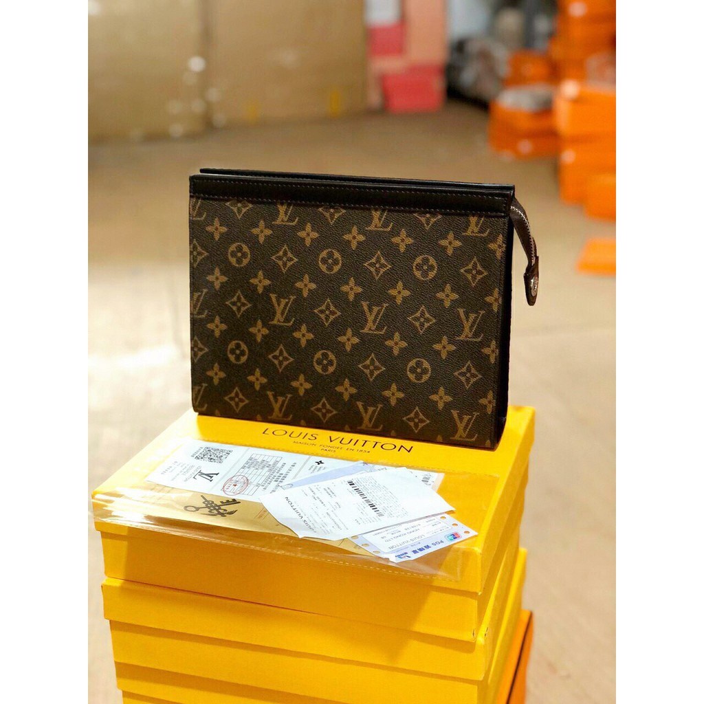 Clutch Cầm Tay Thời Trang Unisex họa tiết hoa văn