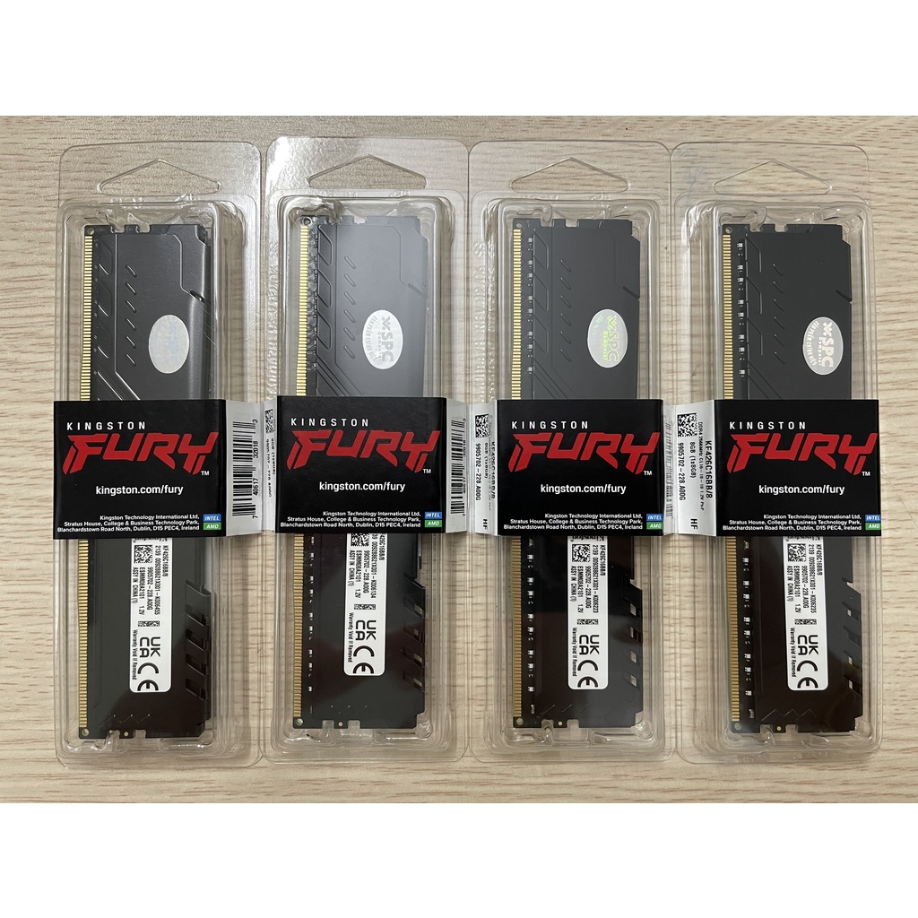 Ram Kingston Fury Beast (KF426C16BB/8) 8GB (1x8GB) DDR4 2666Mhz