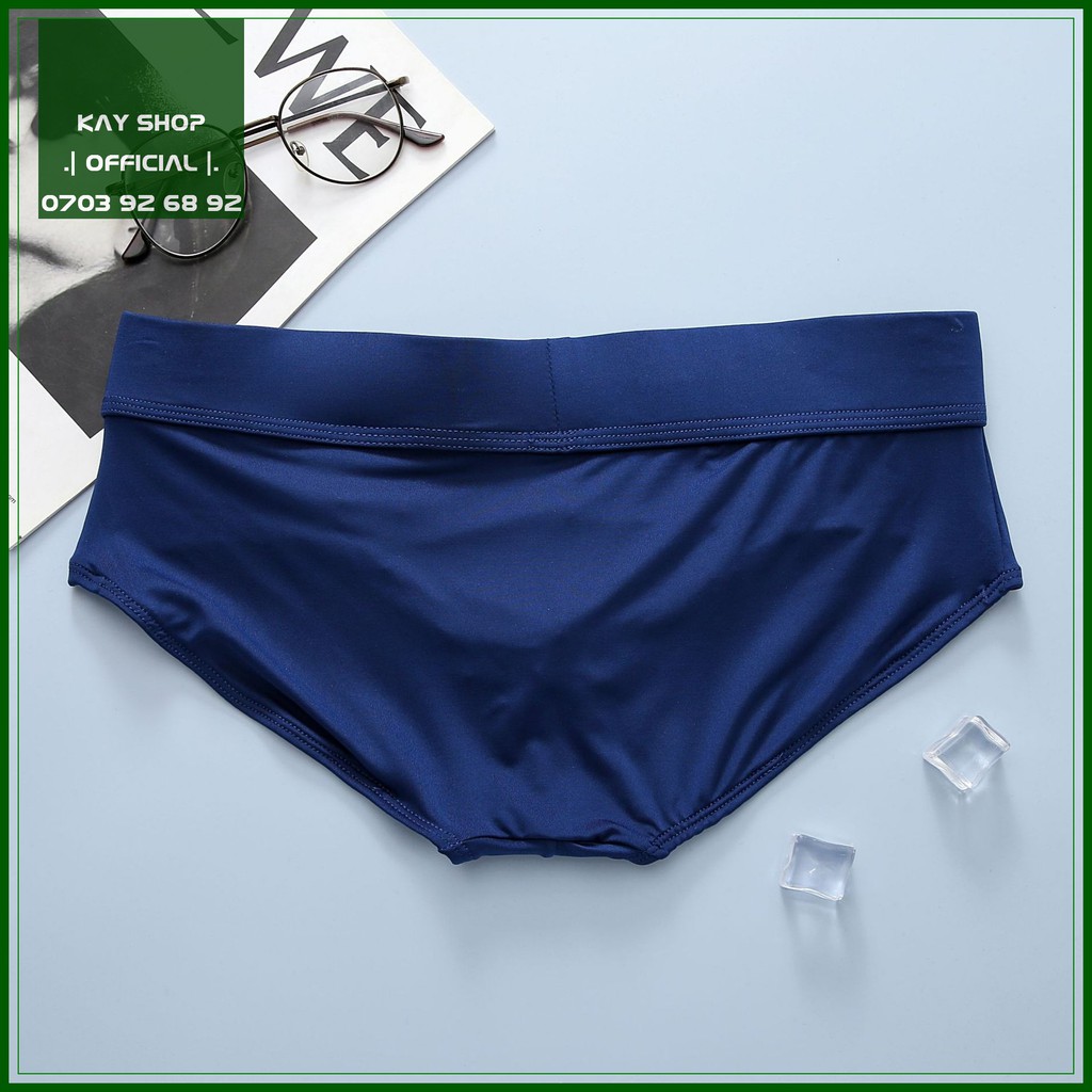 [SALE SẬP SÀN] Quần lót nam tam giác AUSSIEBUM chuyển màu thun lạnh co dãn - Quần sịp nam tôn mông cao cấp - KAYSTG002