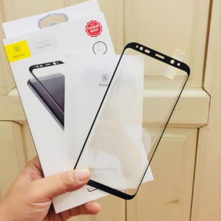 Kính Cường Lực Sam sung S8/S8 plus/S9/S9 plus/Note 8/Note 9 full màn chính hãng Baseus