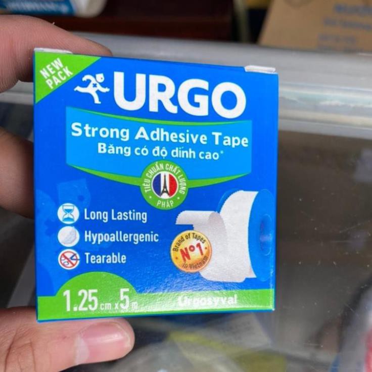 BĂNG KEO LỤA CÓ ĐỘ DÍNH CAO URGO SYVAL