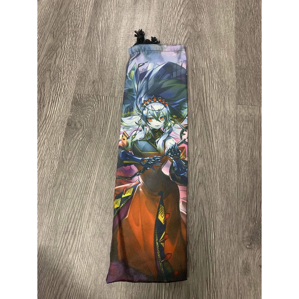 [ Dưa Hấu Yugioh ] Túi bảo vệ bàn đấu bài Playmat Red Cartesia, the Virtuous dùng để chơi card game