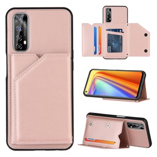 Ốp lưng điện thoại dạng ví da có ngăn đựng thẻ cho OPPO F17 Pro A93 A92 A72 A52 A53 A53s A32 A9 2020 A5 2020 A11 A11X