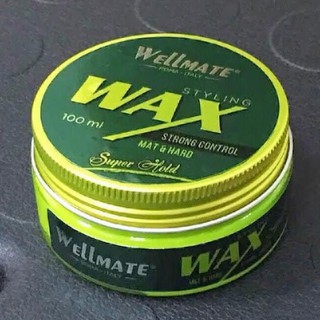 Wax(sáp) vuốt tóc tạo kiểu tóc nam Wellmate 100G