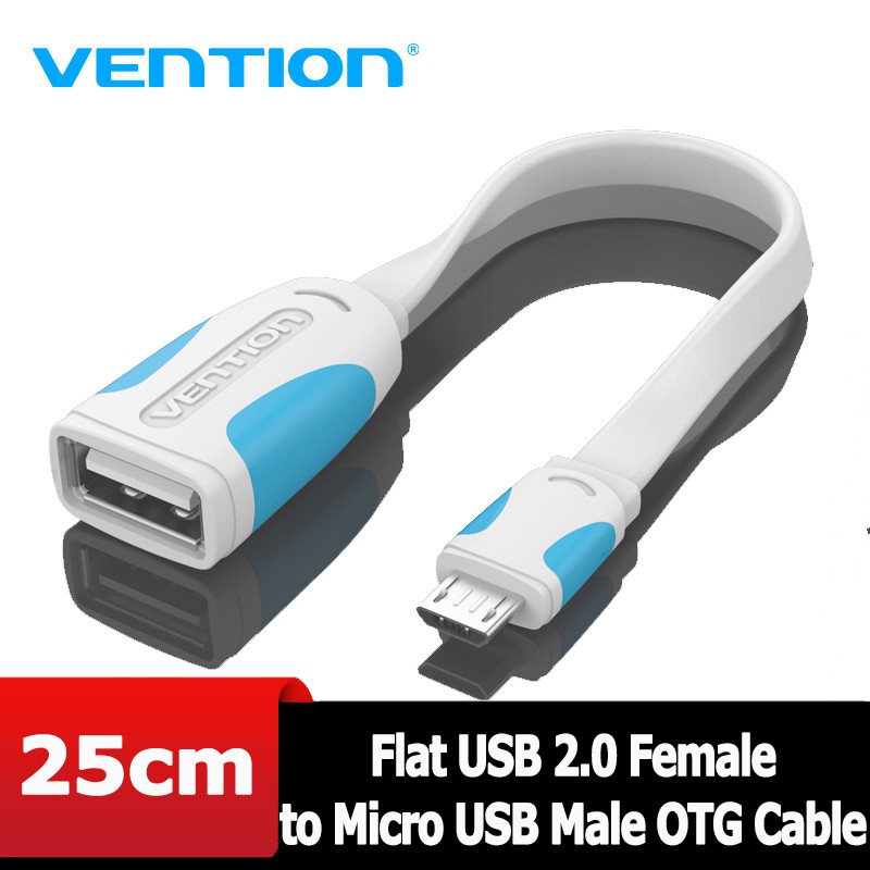 USB - Cáp USB OTG Vention, dài 25Cm VAS-A09-W025