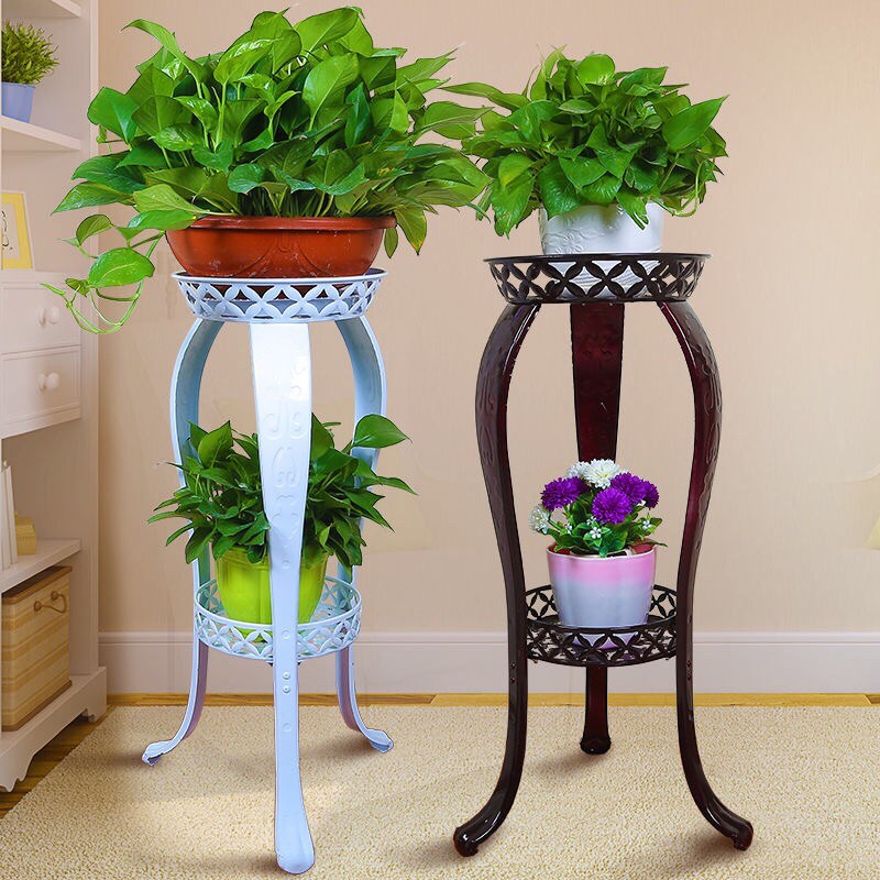 Chậu để cây cảnh,đồ trang trí 2 tầng