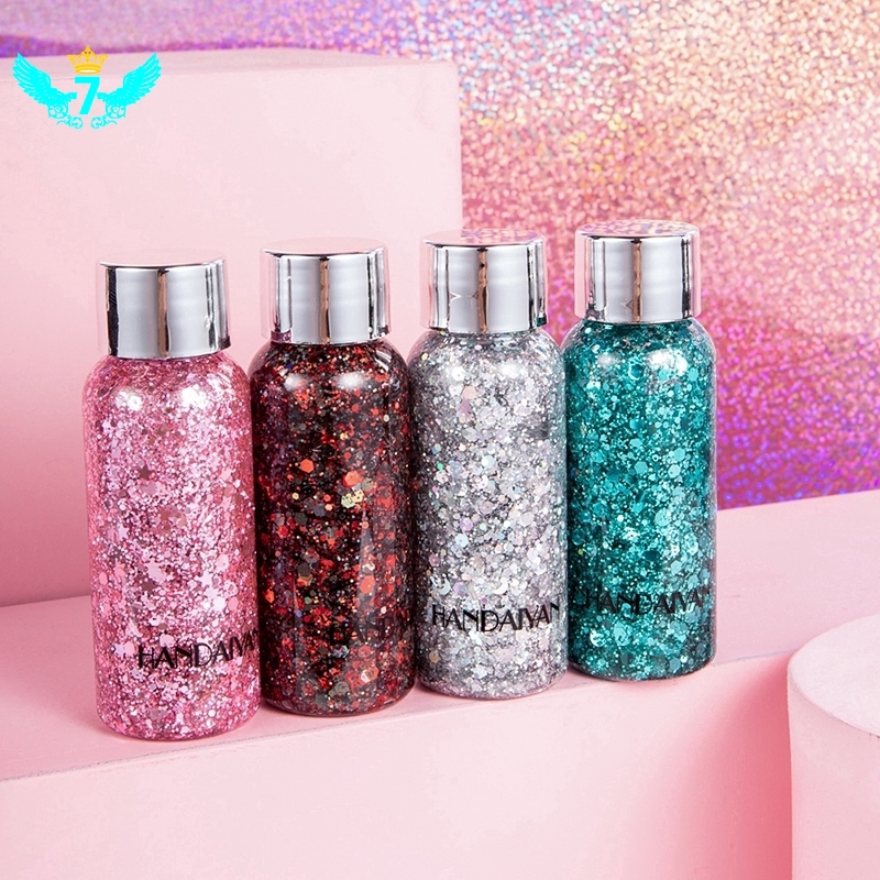 [Hàng mới về] Gel kim tuyến trang trí làm đẹp cơ thể/tóc/mắt đa năng