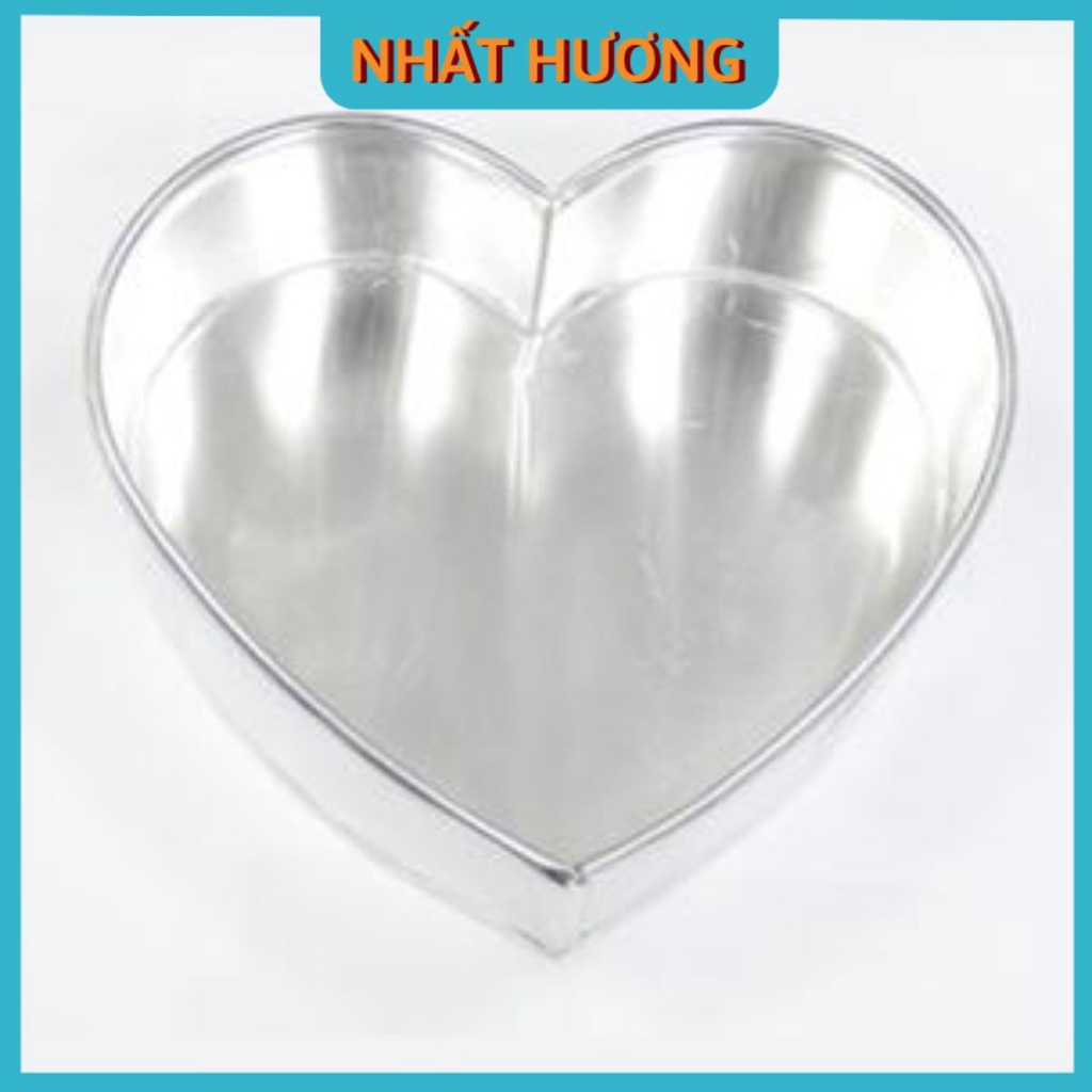 Khuôn Nhôm Tim Đế Rời 8* 16cm