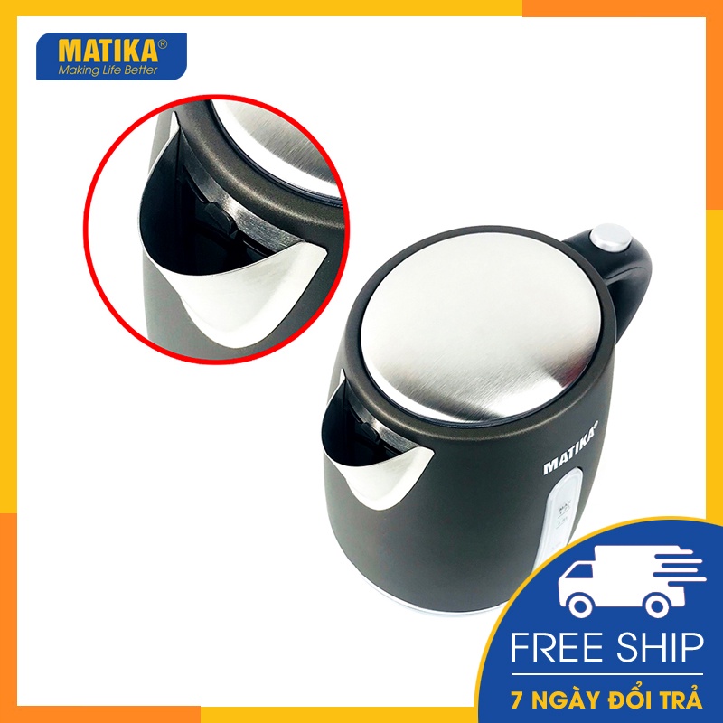 Ấm Siêu Tốc MATIKA 1.7L MTK-1868