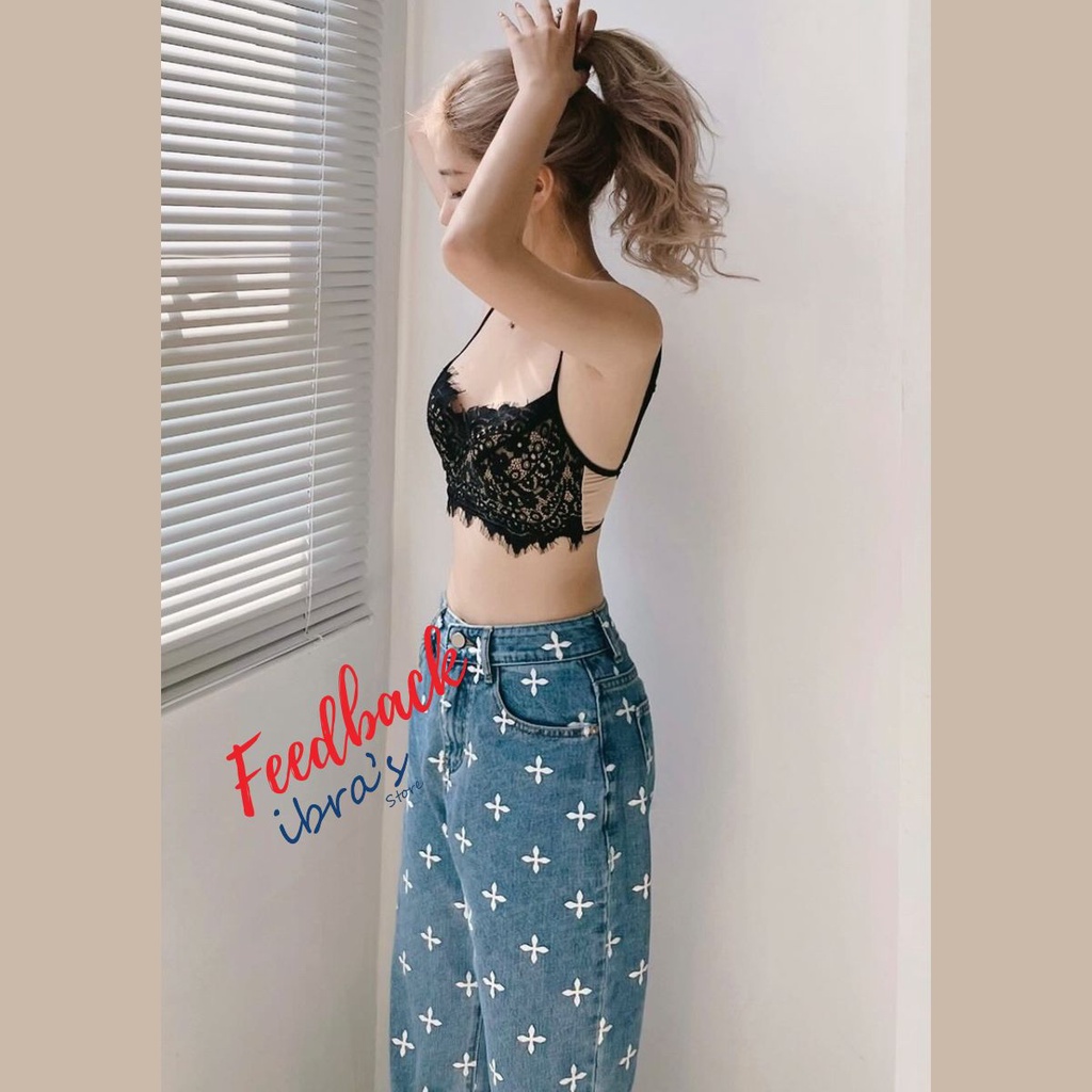 Áo Bra Ren Bralette iBra's Lót có Mút Nâng gọng đệm mỏng sexy Áo Ngực nữ gợi cảm mặc trong áo khoác vest A11