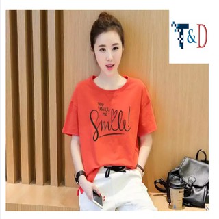 ÁO THUN NỮ SMILE THỜI TRANG NHIỀU MÀU