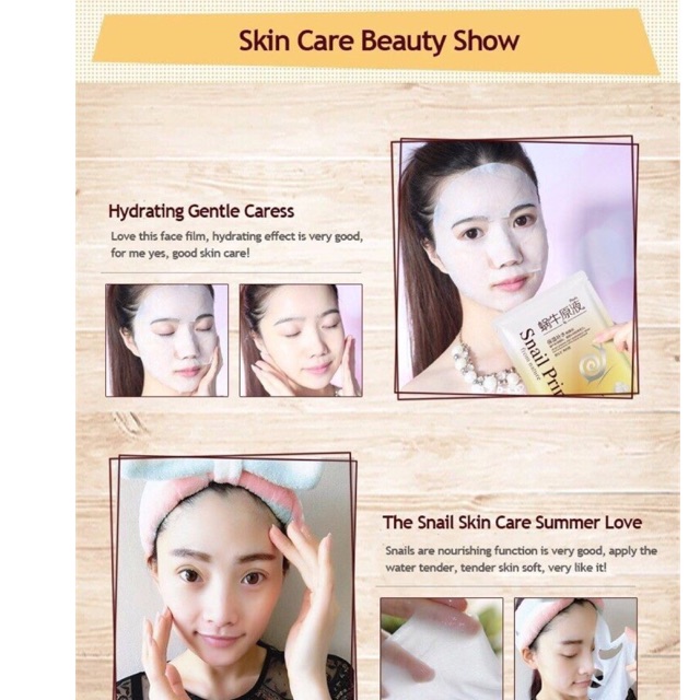 Mặt nạ Ốc Sên Snail Prime