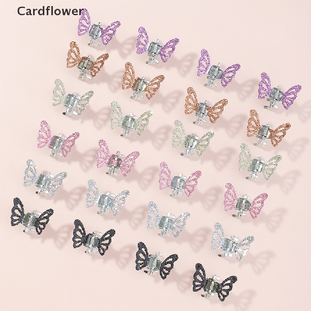 Bộ 24 Kẹp Tóc Hình Bướm Nhỏ Xinh Thời Trang Cho Nữ